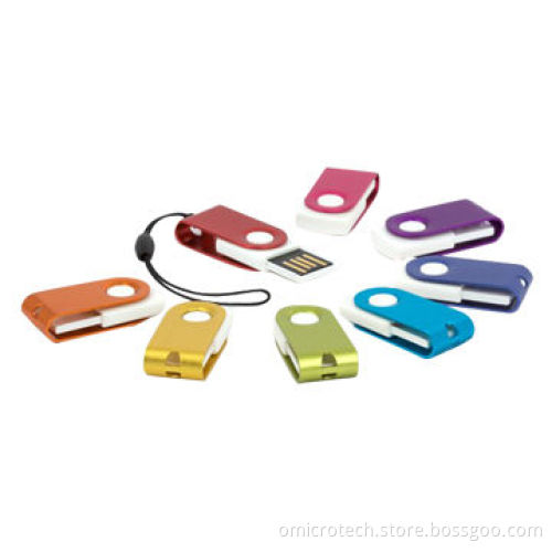 16GB mini USB flash drive with twist case